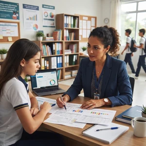 Gestão e Orientação Escolar: capa do curso na educa