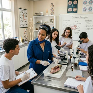 Licenciatura em Ciências Biológicas: capa do curso na educa