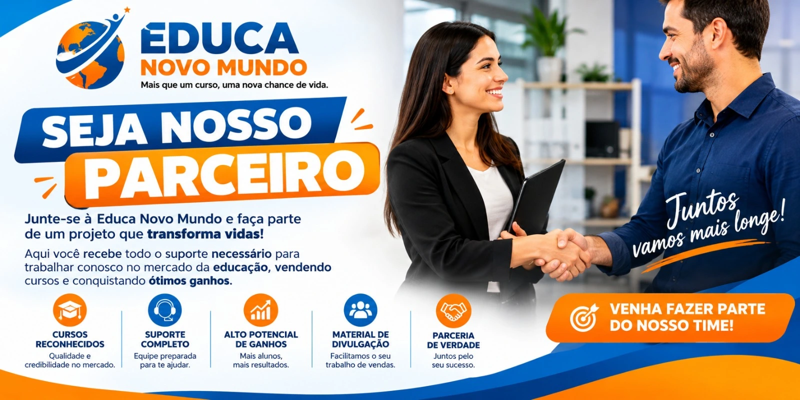Seja parceiro